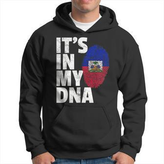 Its In My Dna Haiti Haitian Flag T Pride Country Gift Hoodie | Mazezy