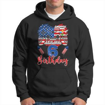 Its My 6Th Birthday 6 Years Old July 4Th Gamer Controller  Hoodie