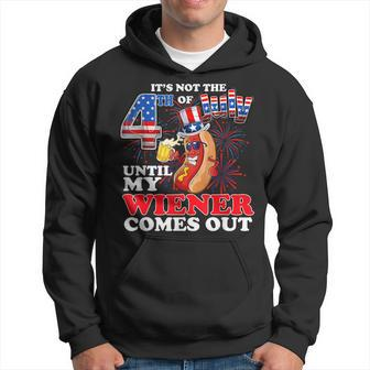 Its Not 4Th Of July Until My Weiner Comes Out Hoodie | Mazezy