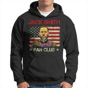 Jack Smith Fan Club Retro Usa Flag American Funny Political Hoodie - Seseable