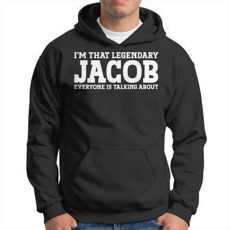 Jacob Surname Funny Team Family Last Name Jacob Hoodie | Mazezy