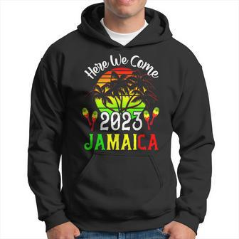 Jamaica 2023 Here We Come Jamaican Family Vacation Trip Hoodie | Mazezy