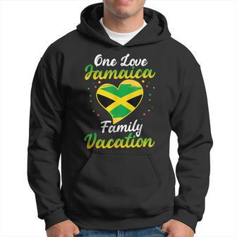 Jamaica Family Vacation Matching Squad Jamaican Flag Hoodie - Seseable
