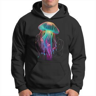 Jellyfish Ocean Animal Scuba Diving Jelly Fish Hoodie - Seseable