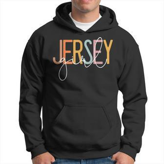 Jersey Girl Proud New Jersey Woman New Jersey Girl Hoodie - Monsterry