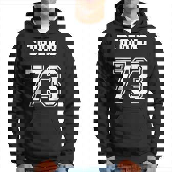 Jersey Style Torino 73 1973 Muscle Classic Car Hoodie | Mazezy