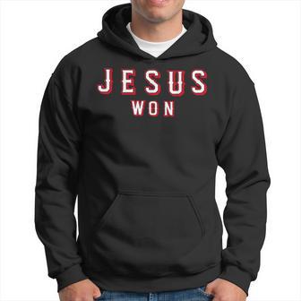 Jesus Won Texas Hoodie - Thegiftio UK