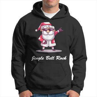 Jingle Bell Rock Santa Christmas Sweater- Hoodie - Thegiftio UK