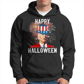 Joe Biden Happy Halloween For Funny 4Th Of July Hoodie | Mazezy UK