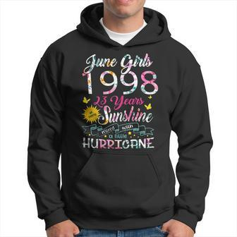 June Girls 1998 Birthday 23 Years Old Awesome Since 1998 Hoodie | Mazezy