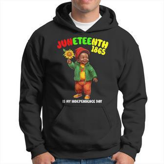 Junenth African Child Boy And Girl Is My Independence Day Hoodie | Mazezy