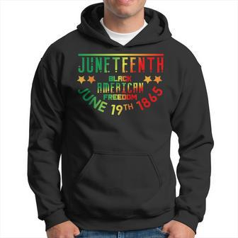 Junenth Black History American Freedom Hoodie | Mazezy