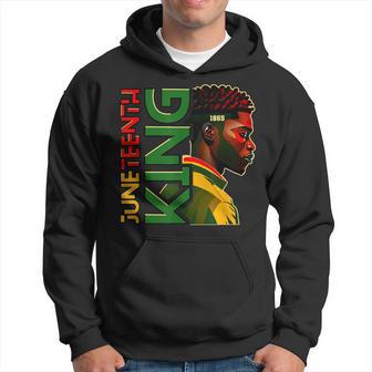 Junenth Black King Junenth For Men Black Men Hoodie - Thegiftio UK