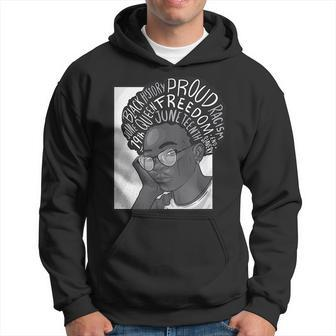 Junenth Celebrating Black Freedom 1865 - African American Hoodie | Mazezy