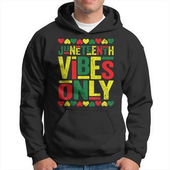 Junenth Cool Vibes Black History African American Hoodie | Mazezy