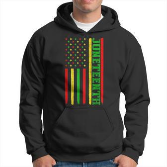 Junenth In A Flag For Black History Day June 19Th 1865 Hoodie - Thegiftio UK
