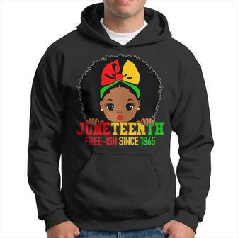 Junenth Is My Independence Day Celebrate Black Girl Kids Hoodie | Mazezy