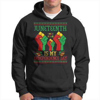 Junenth Is My Independence Day Since 1865 Hoodie - Thegiftio UK