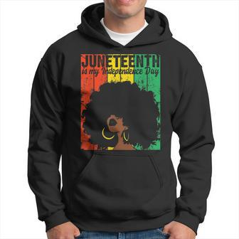 Junenth Is My Independence Day Slavery Freedom 1865 Hoodie | Mazezy