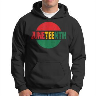 Junenth Melanin African Fathers Day Black Queen King Girl Hoodie | Mazezy