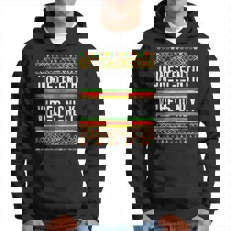 Junenth Vibes Only Africa 1865 American Black Us Usa Hoodie - Seseable
