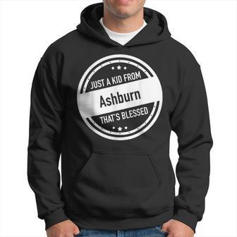 Just A Kid From Ashburn Virginia Hoodie | Mazezy