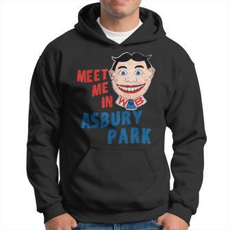Just Meet Me In Asbury Park Iconic Tillie Hoodie | Mazezy
