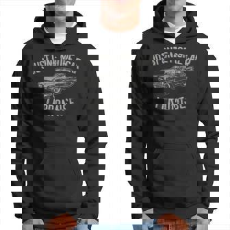 Just One More Car I Promise Racing Car Lover Funny Racing Funny Gifts Hoodie | Mazezy