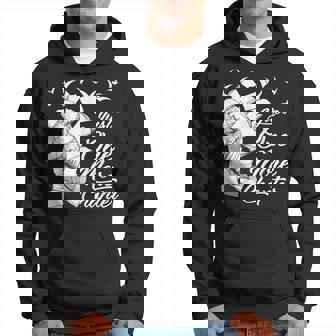 Just One More Chapter Funny Quote For Readers Gift For Women Hoodie - Thegiftio UK