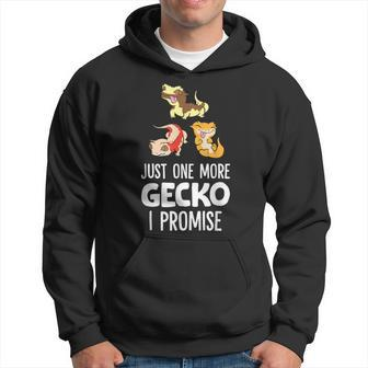 Just One More Crested Gecko I Promise Crested Gecko Owner Hoodie - Thegiftio UK