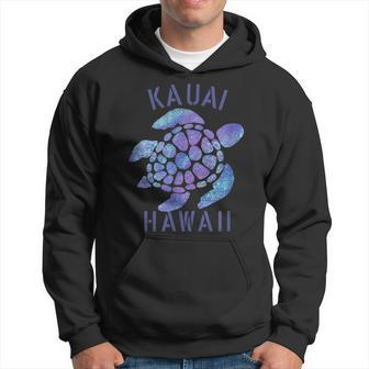 Kauai Hawaii Beach Tribal Turtle Hoodie | Mazezy
