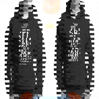 Keep Calm And Let Mark Handle It Funny Mark Name Hoodie | Mazezy