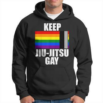 Keep Jiu Jitsu Gay Lgbt Gay Pride Month 2023 Ally Flag Hoodie | Mazezy
