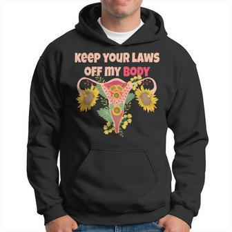 Keep Your Laws Off My Body Pro-Choice Feminist Abortion Hoodie - Thegiftio UK