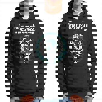 Kennedy Clan Scottish Name Coat Of Arms Tartan Kennedy Funny Gifts Hoodie | Mazezy