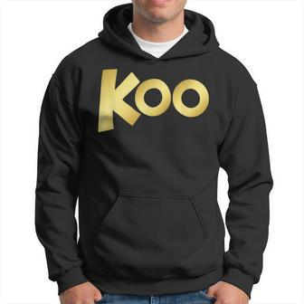 Koo Gold Lettering Koo Hoodie - Monsterry