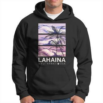 Lahaina Maui Vintage Hawaiian Hoodie - Monsterry CA