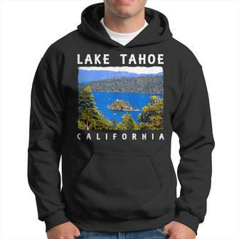 Lake Tahoe California Emerald Bay Hoodie | Mazezy