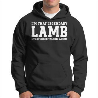 Lamb Surname Funny Team Family Last Name Lamb Hoodie | Mazezy
