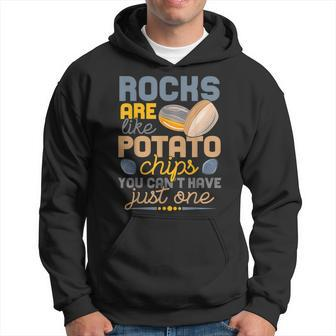 Lapidary Humor Geology Rock Collecting Geologist Geographer Hoodie | Mazezy AU