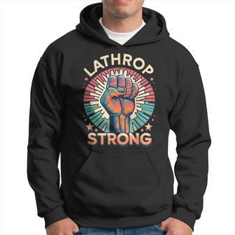 Lathrop Strong Fist Of Power Hoodie | Mazezy