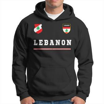 Lebanon SportSoccer Jersey Flag Football Beirut Hoodie | Mazezy DE