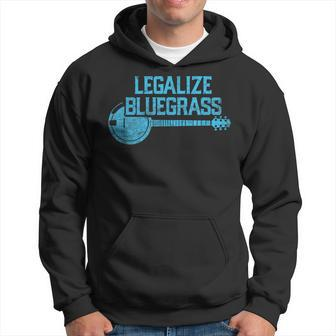 Legalize Bluegrass Vintage Graphic Music Fan Hoodie | Mazezy