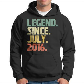 Legend Since July 2016 Gift Born In 2016 Gift Hoodie | Mazezy