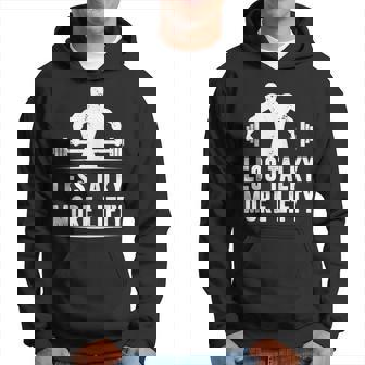 Less Talk More Lifty Weightlifter Dead Lift Hoodie - Thegiftio UK