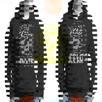 Lets Be Honest I Was Crazy Before Papillons Hoodie | Mazezy