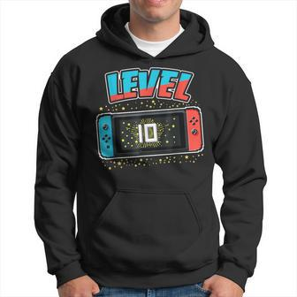 Level 10 Birthday Boy 10 Years Old Video Games Gift Hoodie | Mazezy CA