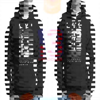 Level 13 Unlocked 13 Year Old Video Gamer & Gaming Hoodie | Mazezy