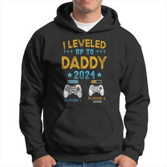 I Leveled Up To Daddy 2024 Soon To Be Dad 2024 Hoodie - Monsterry