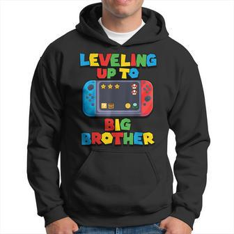 Leveling Up To Big Brother Video Game Gamer Boys Hoodie - Monsterry UK